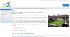 Desktop Screenshot of idealchoicehomes.co.uk